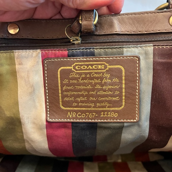 COACH 100% Authentic Y2K Denim Shoulder Bag with Matching Wallet. - Picture 6 of 10